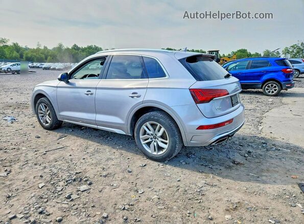 WA1GAAFY2N2005995 2022 AUDI Q5 Серебряный Задняя левая четверть