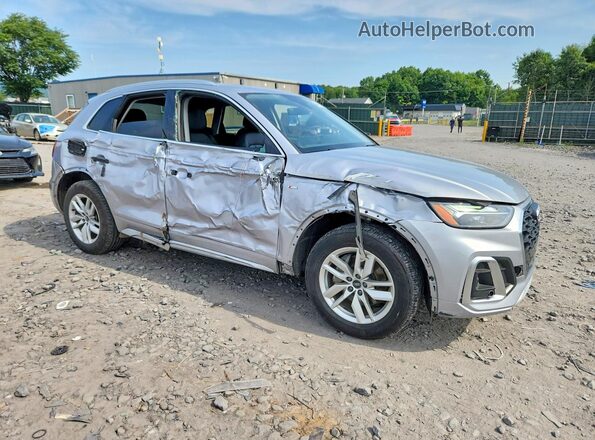 WA1GAAFY2N2005995 2022 AUDI Q5 Серебряный Передняя правая четверть