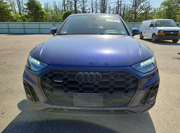 WA1GAAFY2R2122921 2024 AUDI Q5 Blue Դիմացի տեսք