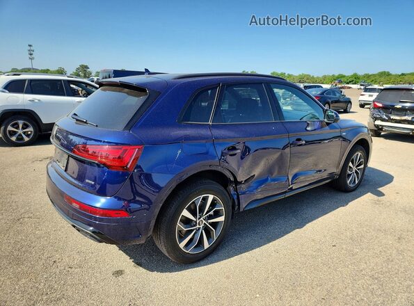 WA1GAAFY2R2122921 2024 AUDI Q5 Blue Հետևի աջ