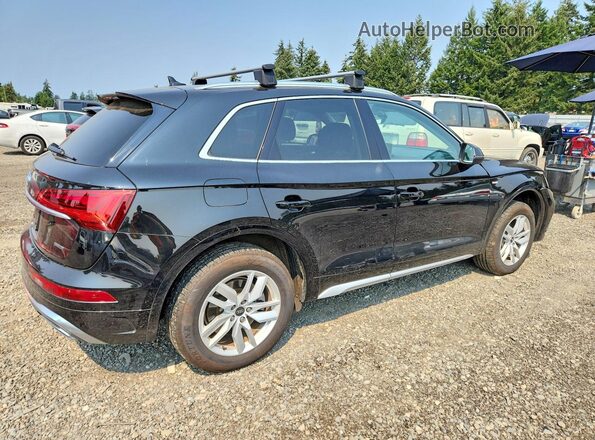 WA1GAAFY4N2102437 2022 AUDI Q5 Black Հետևի աջ