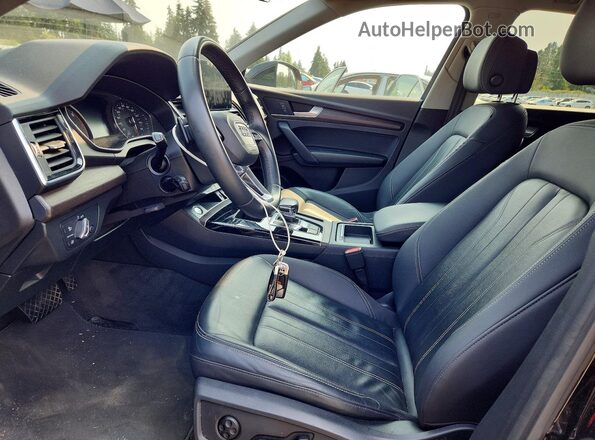 WA1GAAFY4N2102437 2022 AUDI Q5 Black Սալոնի դիմացի տեսք