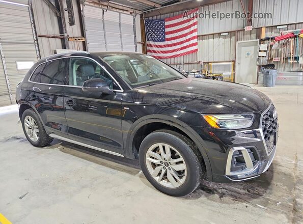 WA1GAAFY5N2033242 2022 AUDI Q5 Black Przód prawy