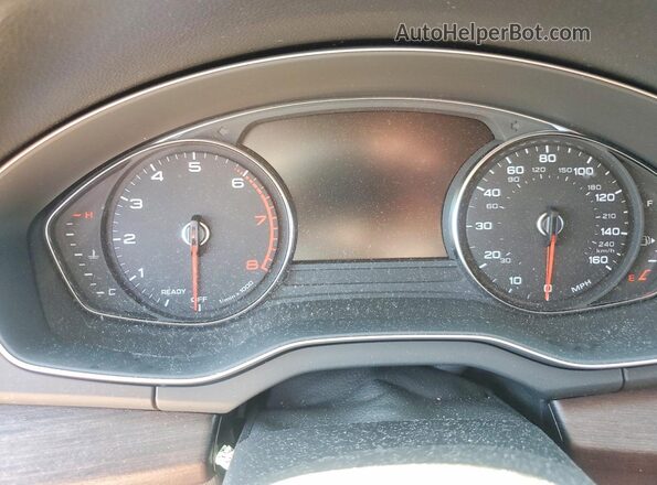 WA1GAAFY5P2162973 2023 AUDI Q5 Gray Вид щитка приладів