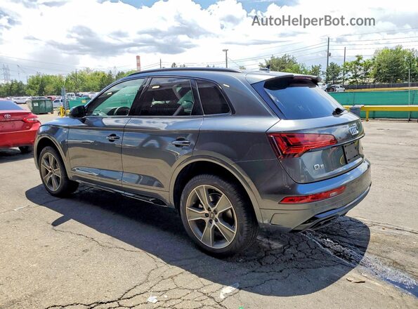 WA1GAAFY5S2057438 2025 AUDI Q5 Серый Задняя левая четверть