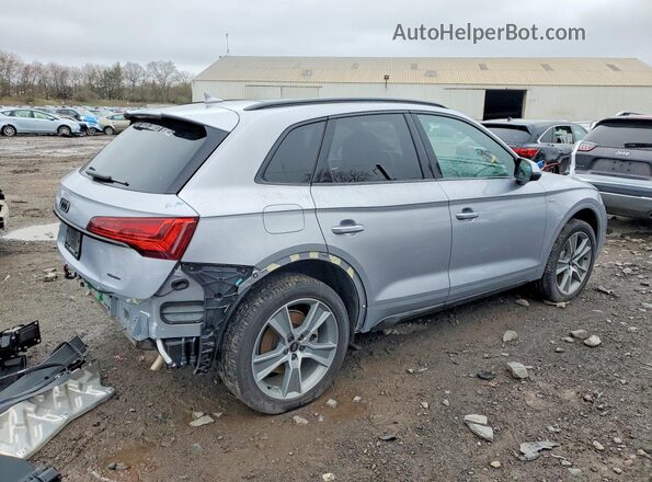 WA1GAAFY6S2018017 2025 AUDI Q5 Silver Tył prawy