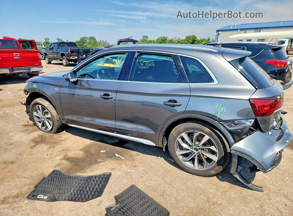 WA1GAAFY7P2091338 2023 AUDI Q5 Gray Rear left