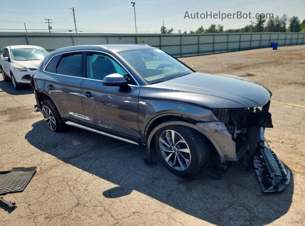 WA1GAAFY7P2091338 2023 AUDI Q5 Gray Front right