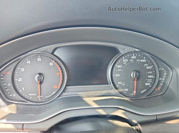 WA1GAAFY7P2091338 2023 AUDI Q5 Gray Instrument cluster view