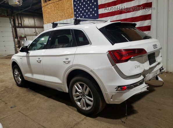 WA1GAAFY8P2012887 2023 AUDI Q5 Белый Задняя левая четверть