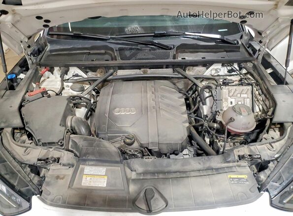 WA1GAAFY8P2012887 2023 AUDI Q5 Белый Вид подкапотного пространства