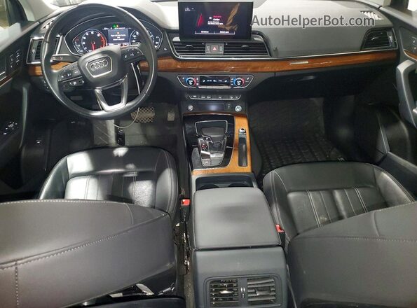 WA1GAAFY8P2012887 2023 AUDI Q5 Белый Вид панели приборов