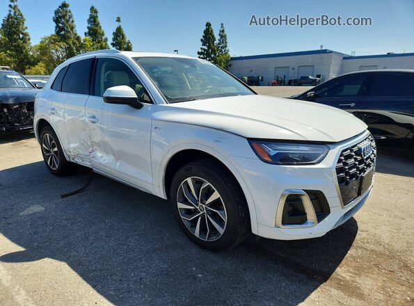 WA1GAAFY8P2093549 2023 AUDI Q5 White Передня права чверть