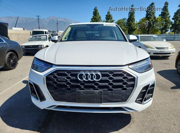 WA1GAAFY8P2093549 2023 AUDI Q5 White Вид спереду