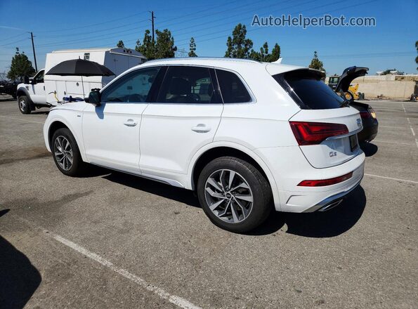 WA1GAAFY8P2093549 2023 AUDI Q5 White Задня ліва чверть