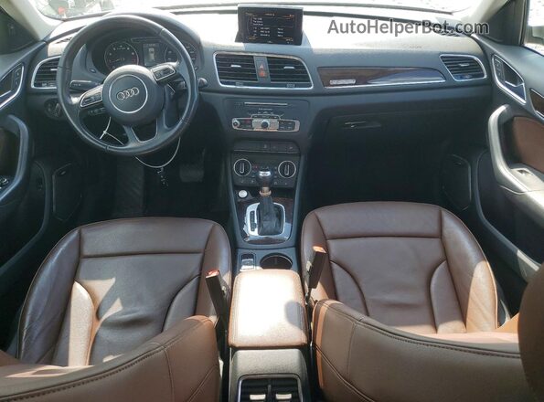 WA1GFCFS0GR002676 2016 AUDI Q3 Silver Вид панелі приладів