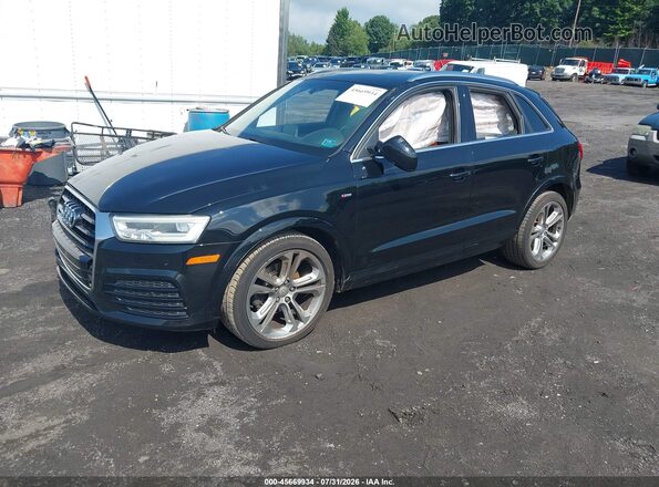 WA1GFCFS1GR005439 2016 AUDI Q3 Черный Передняя левая четверть