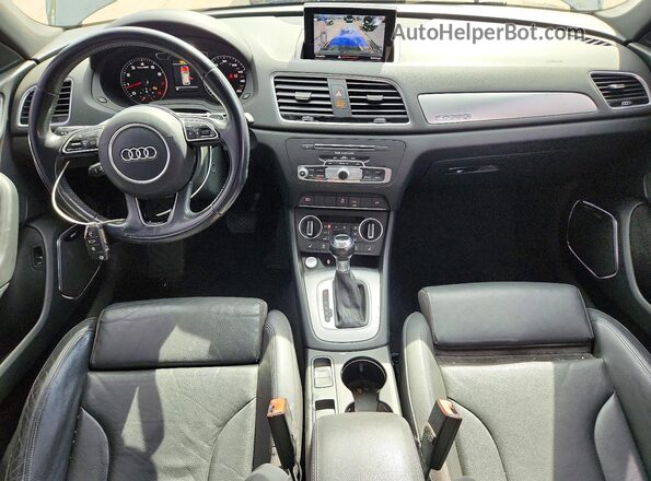 WA1GFCFS2GR024971 2016 AUDI Q3 Charcoal Առջևի վահանակի տեսք