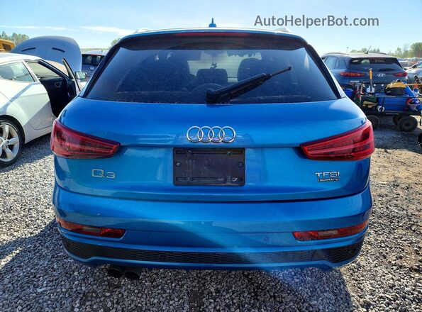 WA1GFCFS3GR006821 2016 AUDI Q3 Синий Вид сзади