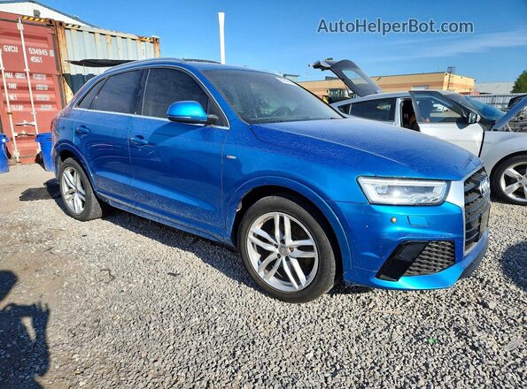 WA1GFCFS3GR006821 2016 AUDI Q3 Синий Передняя правая четверть