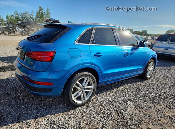 WA1GFCFS3GR006821 2016 AUDI Q3 Синий Задняя правая четверть