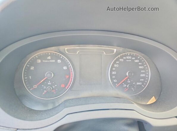 WA1GFCFS3GR006821 2016 AUDI Q3 Синий Вид щитка приборов