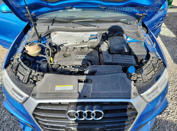 WA1GFCFS3GR006821 2016 AUDI Q3 Синий Вид подкапотного пространства
