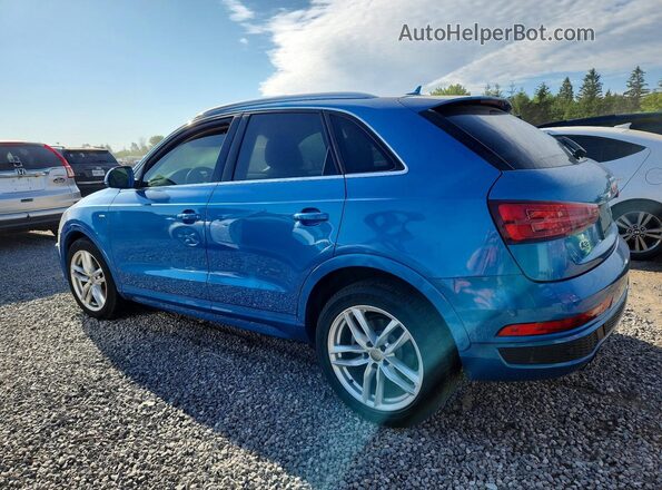 WA1GFCFS3GR006821 2016 AUDI Q3 Синий Задняя левая четверть
