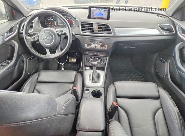 WA1GFCFS5GR000650 2016 AUDI Q3 Black წინა პანელის ხედი