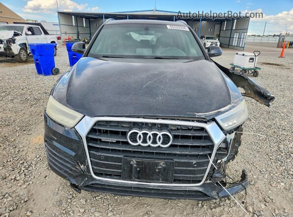 WA1GFCFS5GR000650 2016 AUDI Q3 Black წინა ხედი