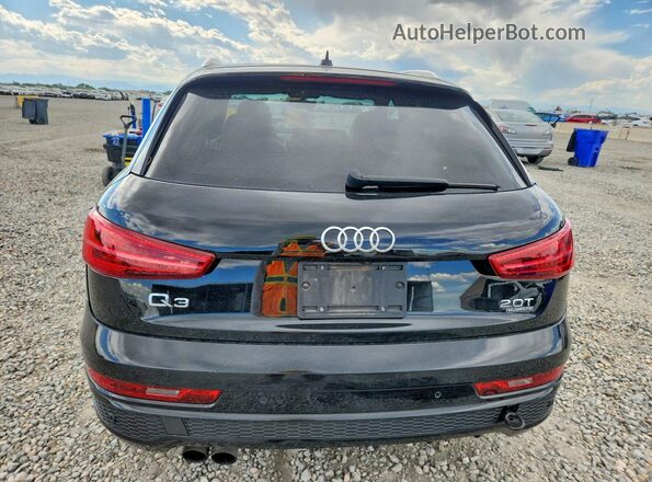 WA1GFCFS5GR000650 2016 AUDI Q3 Black უკანა ხედი