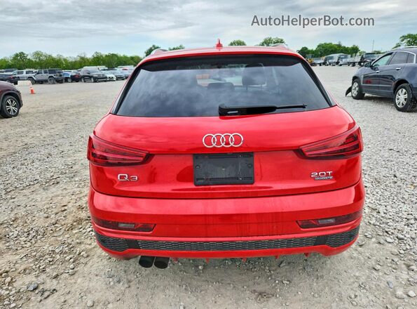 WA1GFCFS6GR008773 2016 AUDI Q3 Red Հետևի տեսք