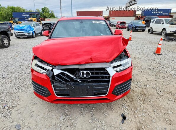 WA1GFCFS6GR008773 2016 AUDI Q3 Red Դիմացի տեսք