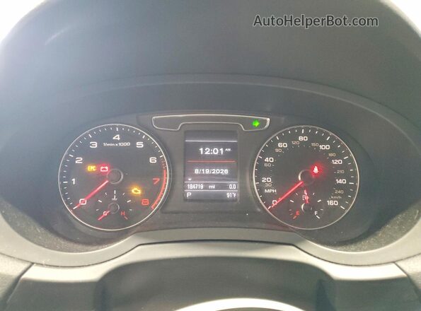 WA1GFCFS7GR023220 2016 AUDI Q3 Gray ხელსაწყოთა პანელის ხედი