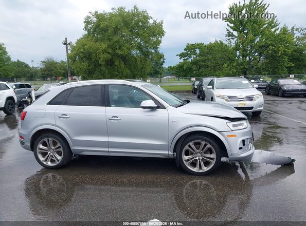 WA1GFCFS8GR016342 2016 AUDI Q3 Silver Вид задньої частини салону