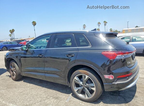 WA1H2BFZ3NP016278 2022 AUDI Q4 Black Հետևի ձախ