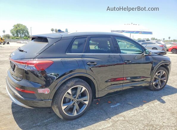 WA1H2BFZ3NP016278 2022 AUDI Q4 Black Հետևի աջ