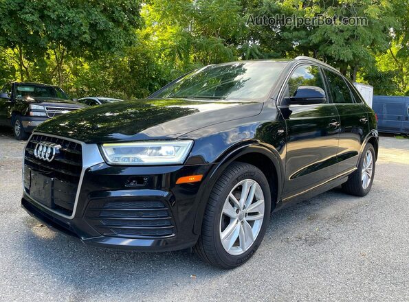 WA1JCCFS0JR010508 2018 AUDI Q3 Black Вид ззаду