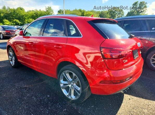 WA1JCCFS2HR009841 2017 AUDI Q3 Red Задня ліва чверть