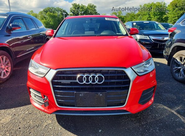 WA1JCCFS2HR009841 2017 AUDI Q3 Red Вид спереду