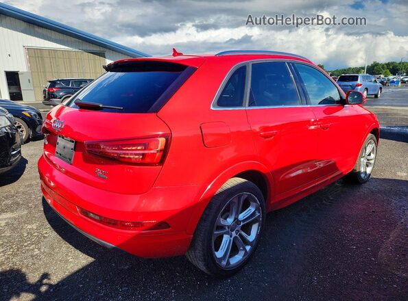 WA1JCCFS2HR009841 2017 AUDI Q3 Red Задня права чверть