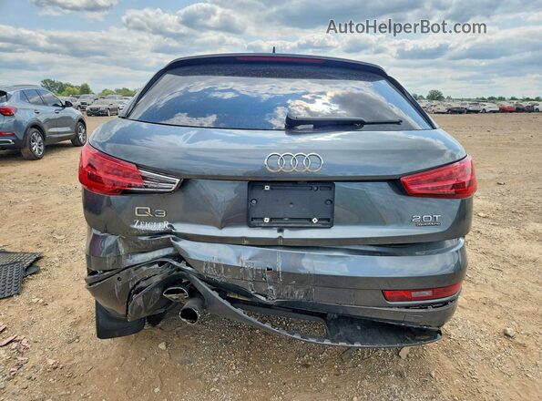 WA1JCCFS2JR004547 2018 AUDI Q3 Gray Հետևի տեսք