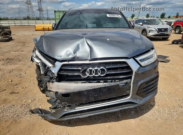 WA1JCCFS2JR004547 2018 AUDI Q3 Gray Դիմացի տեսք