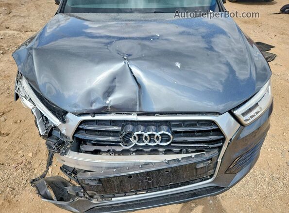 WA1JCCFS2JR004547 2018 AUDI Q3 Gray Սալոնի հետևի տեսք