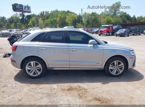 WA1JCCFS2JR022630 2018 AUDI Q3 Silver უკანა სალონის ხედი