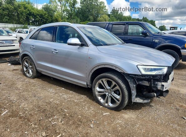 WA1JCCFS2JR030291 2018 AUDI Q3 Silver Front view
