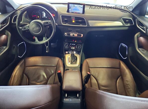 WA1JCCFS3JR019347 2018 AUDI Q3 Черный Вид панели приборов