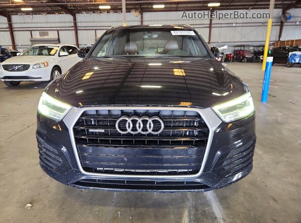 WA1JCCFS3JR019347 2018 AUDI Q3 Черный Вид спереди