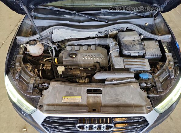 WA1JCCFS3JR019347 2018 AUDI Q3 Черный Вид подкапотного пространства