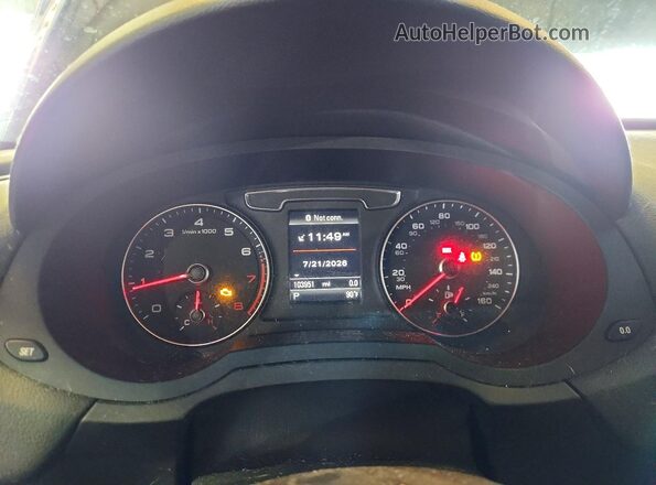 WA1JCCFS3JR019347 2018 AUDI Q3 Черный Вид щитка приборов